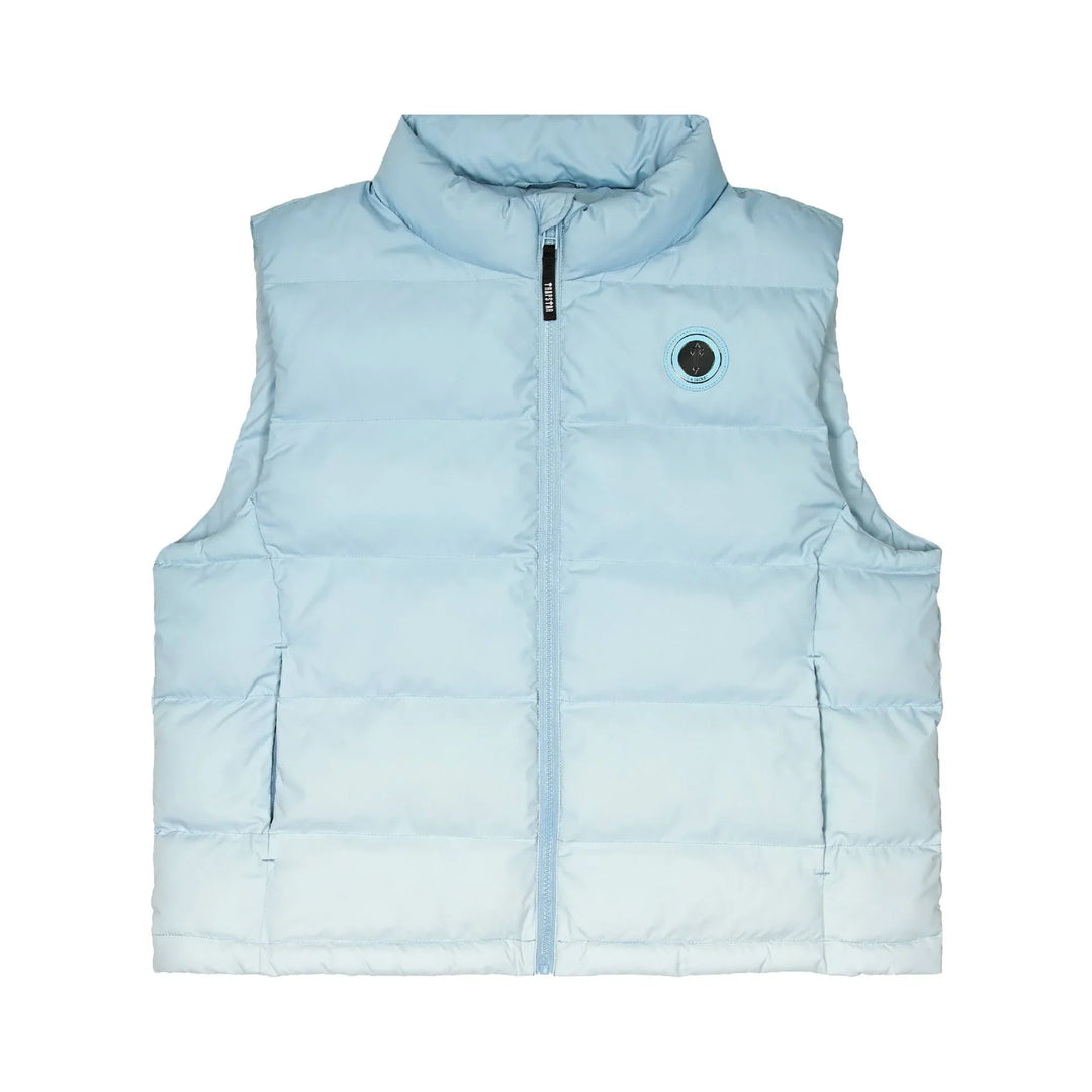 Trapstar Irongate Arch Gilet Blue Gradient N-Hype męska kurtka puchowa
