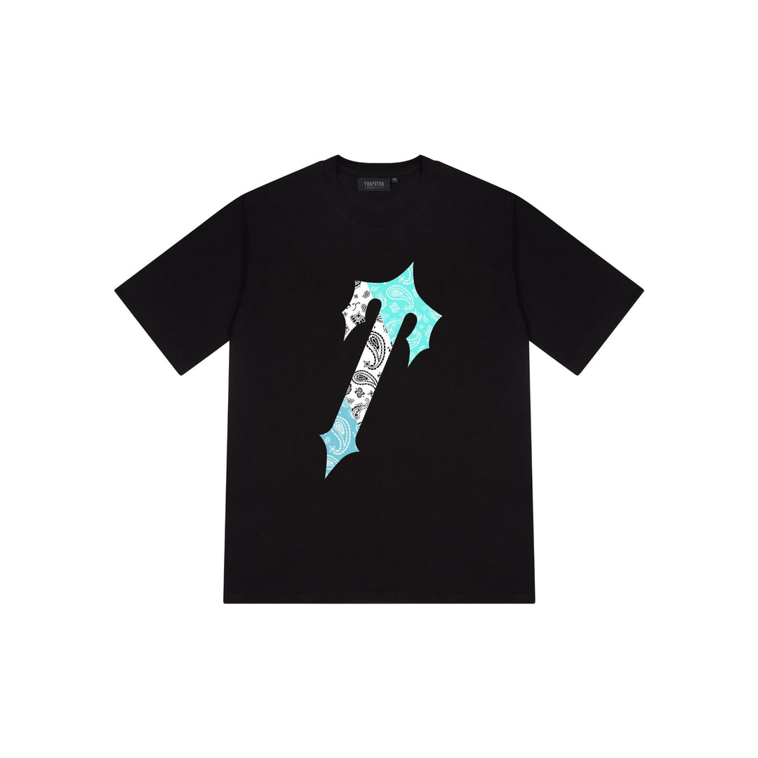 Trapstar Irongate Paisley Tee Black koszulki N-Hype Łódź Polska