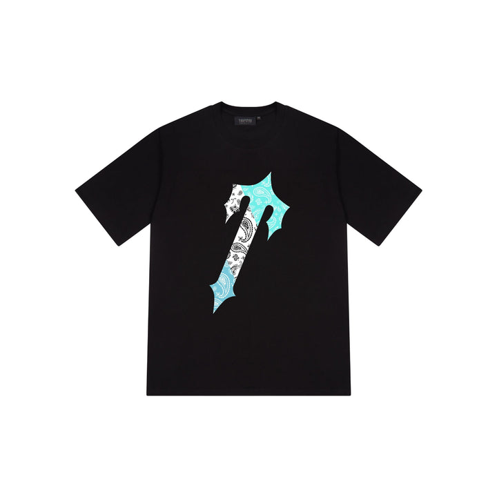 Trapstar Irongate Paisley Tee Black koszulki N-Hype Łódź Polska