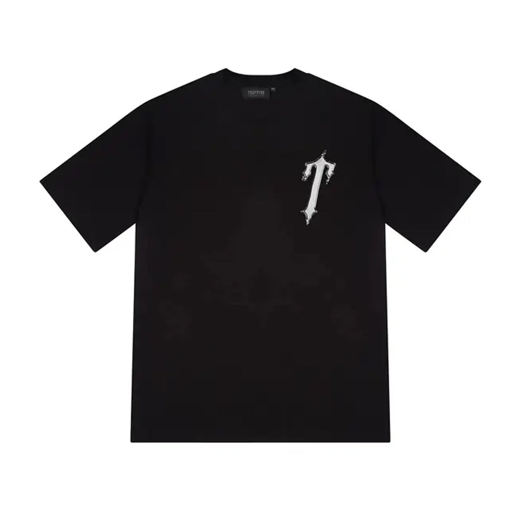 Trapstar Liquid Chrome Tee Black koszulka męska czarna N-Hype