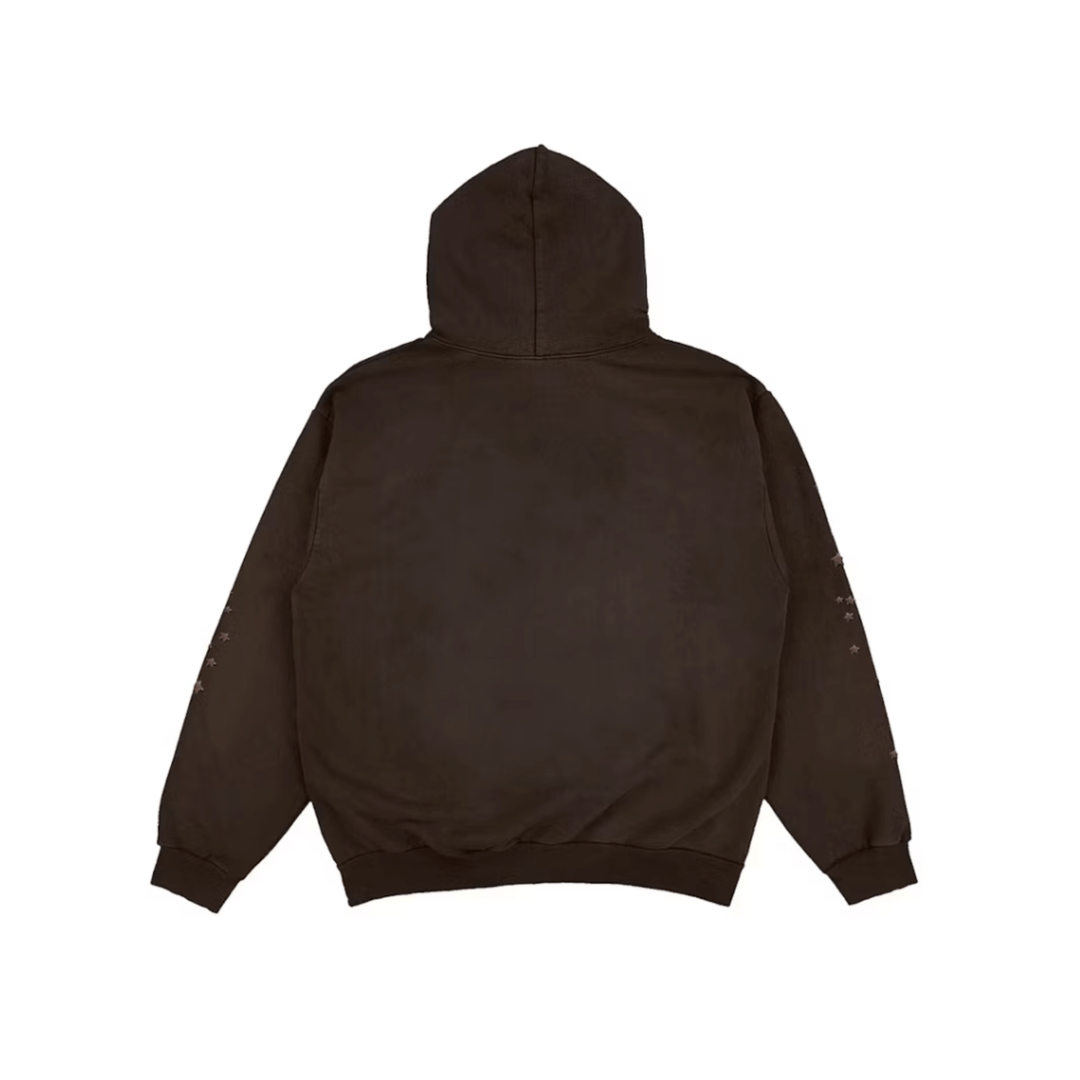 Travis Scott Cactus Jack x Sp5der Days Before Rodeo Hoodie Brown N-Hype Sweatshirt