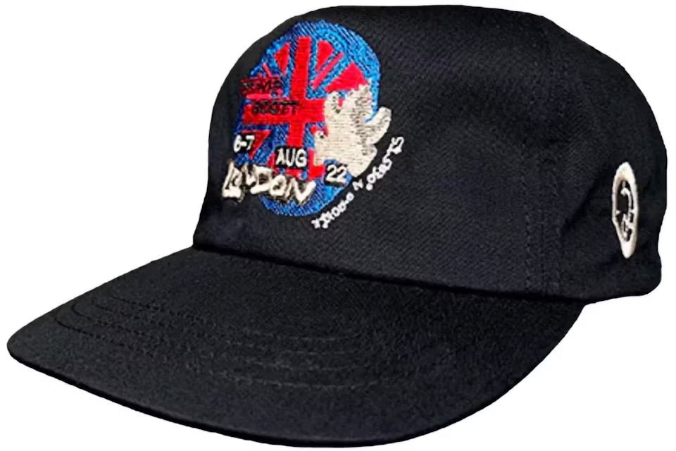 Travis Scott Road to Utopia Las Vegas O2 Live Union Jack Hat Black N-Hype streetwear cap.