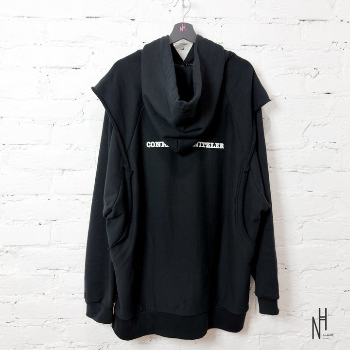 UNDERCOVER Jun Takahashi Black Hoodie N-Hype streetwear fashion trend sweatshirt.
