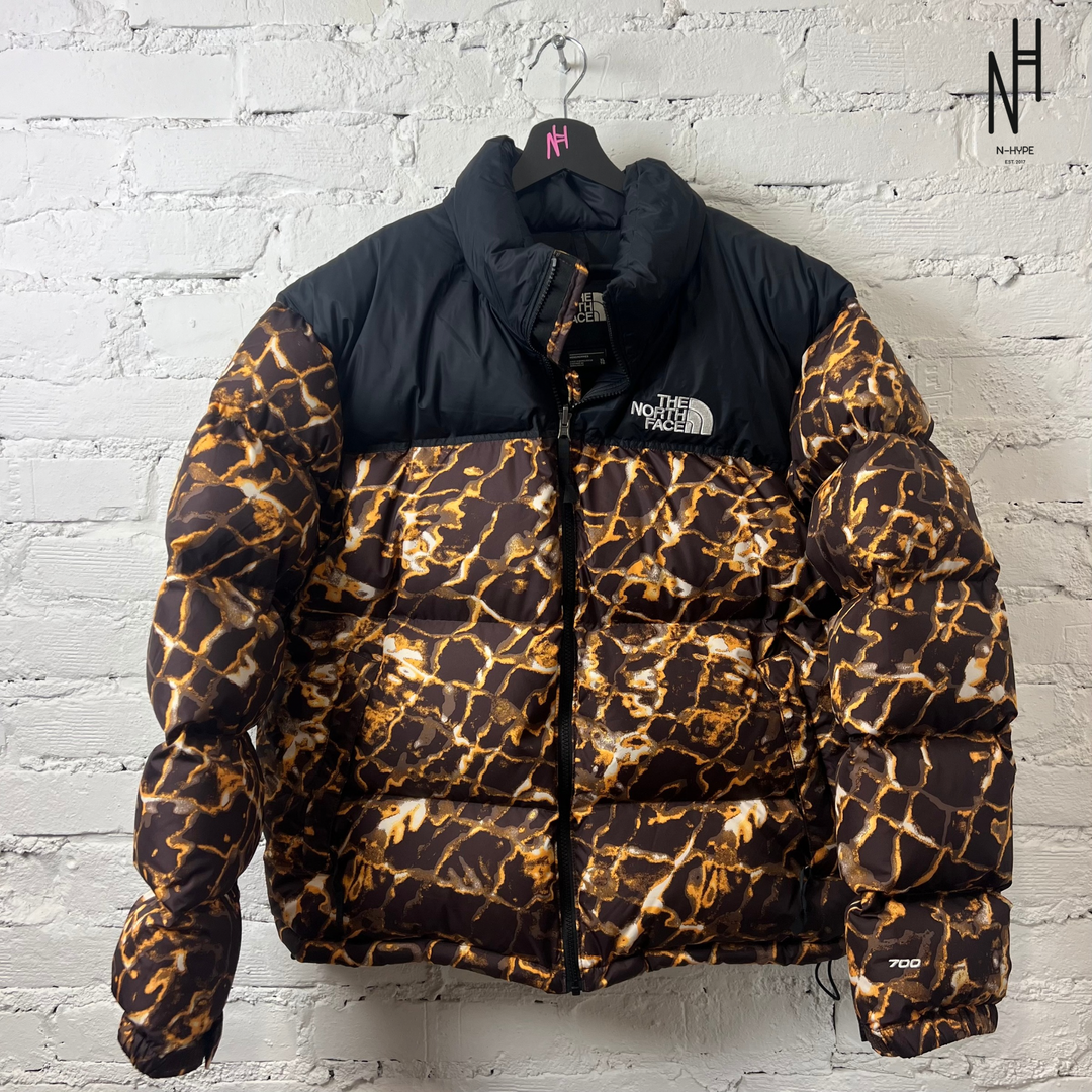 XL レオパードヌプシsupreme×TNF(Supreme - 未使用級 XL レオパードヌプシsupreme×TNF(Supreme - 未使用級