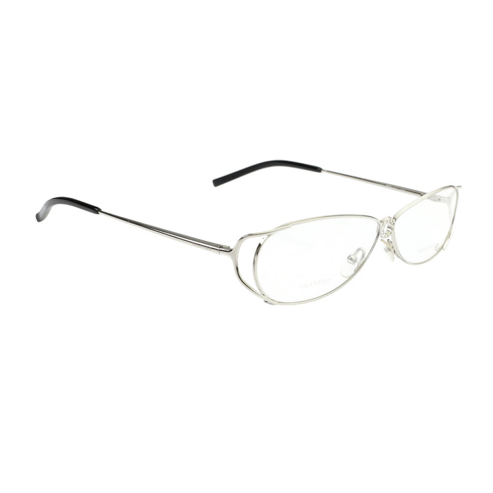 Valentino 90s Crystals V5321 profil srebrnych oprawek