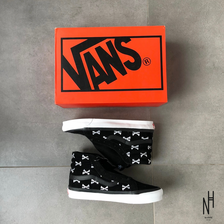 Vans Sk8-Hi WTAPS Bones Black high-top sneakers N-Hype