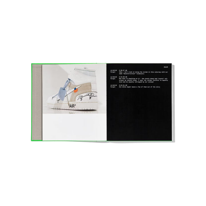Virgil Abloh x Nike ICONS "The Ten" Something's Off Book akcesoria N-Hype Łódź Polska zdjęcie 2