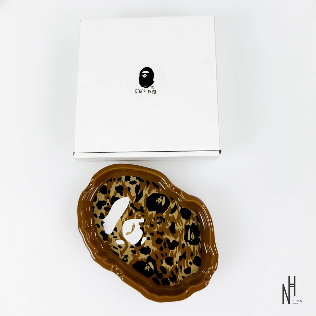 Wild Leopard Pattern Ape Head Ashtray marki N-Hype z motywem leoparda.