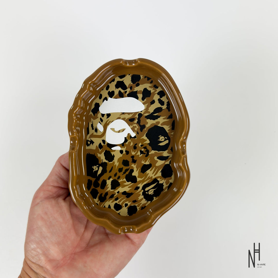 Wild Leopard Pattern Ape Head Ashtray marki N-Hype.