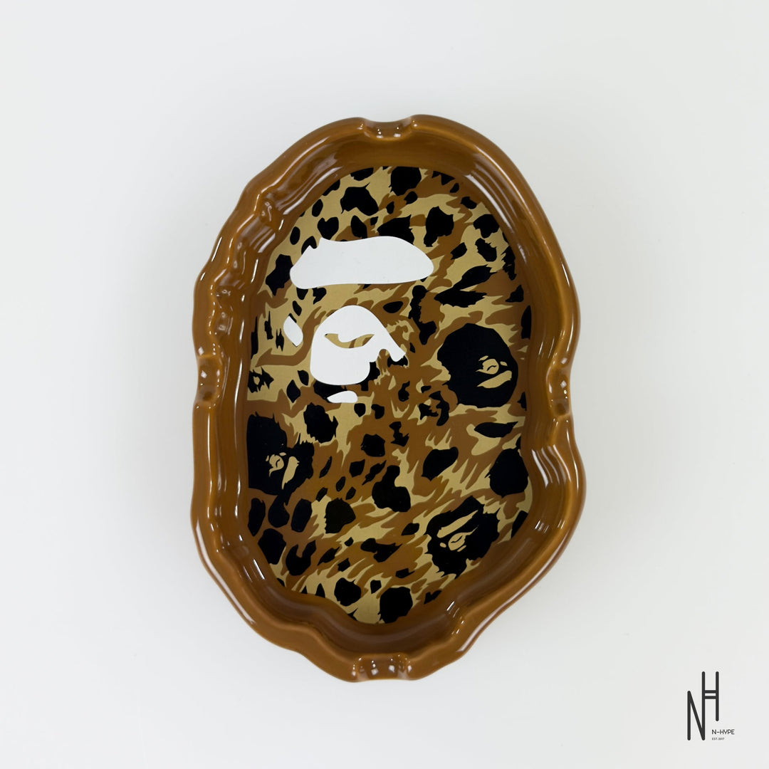 Wild Leopard Pattern Ape Head Ashtray marki N-Hype.