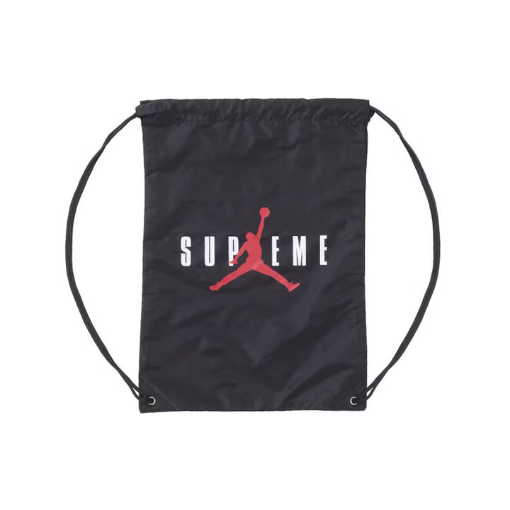 Supreme Jordan Drawstring Bag Black