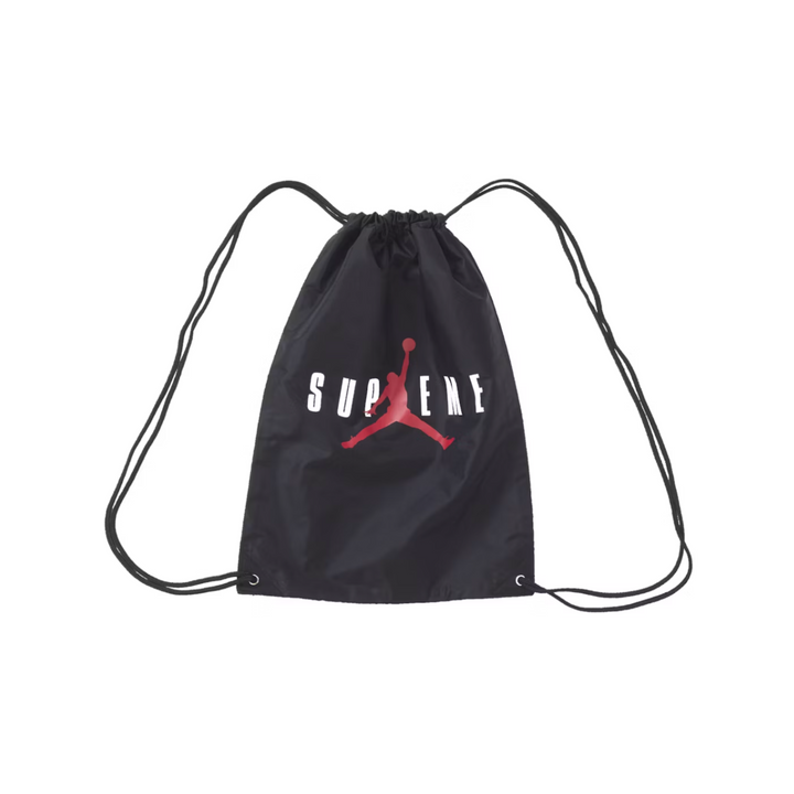 Supreme Jordan Drawstring Bag Black