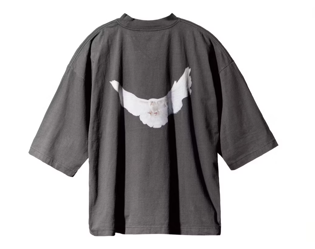 Yeezy Gap Dove 3/4 Sleeve Tee Dark Grey męska koszulka N-Hype