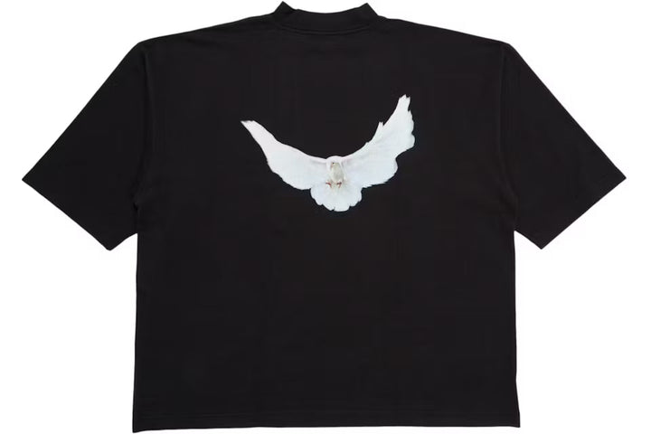 Yeezy Gap Engineered by Balenciaga Dove 3/4 Sleeve Tee Black koszulka męska N-Hype