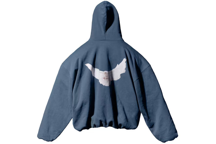 Yeezy Gap Engineered by Balenciaga Dove Hoodie Dark Blue N-Hype męska bluza.