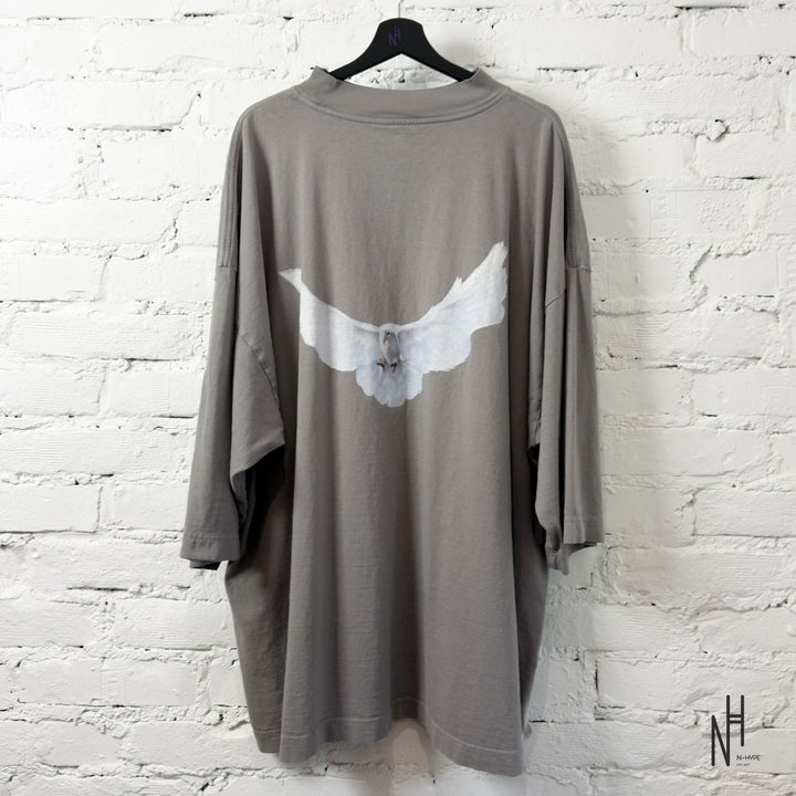 Yeezy Gap Engineered by Balenciaga T-Shirt 3/4 Light Grey męska N-Hype