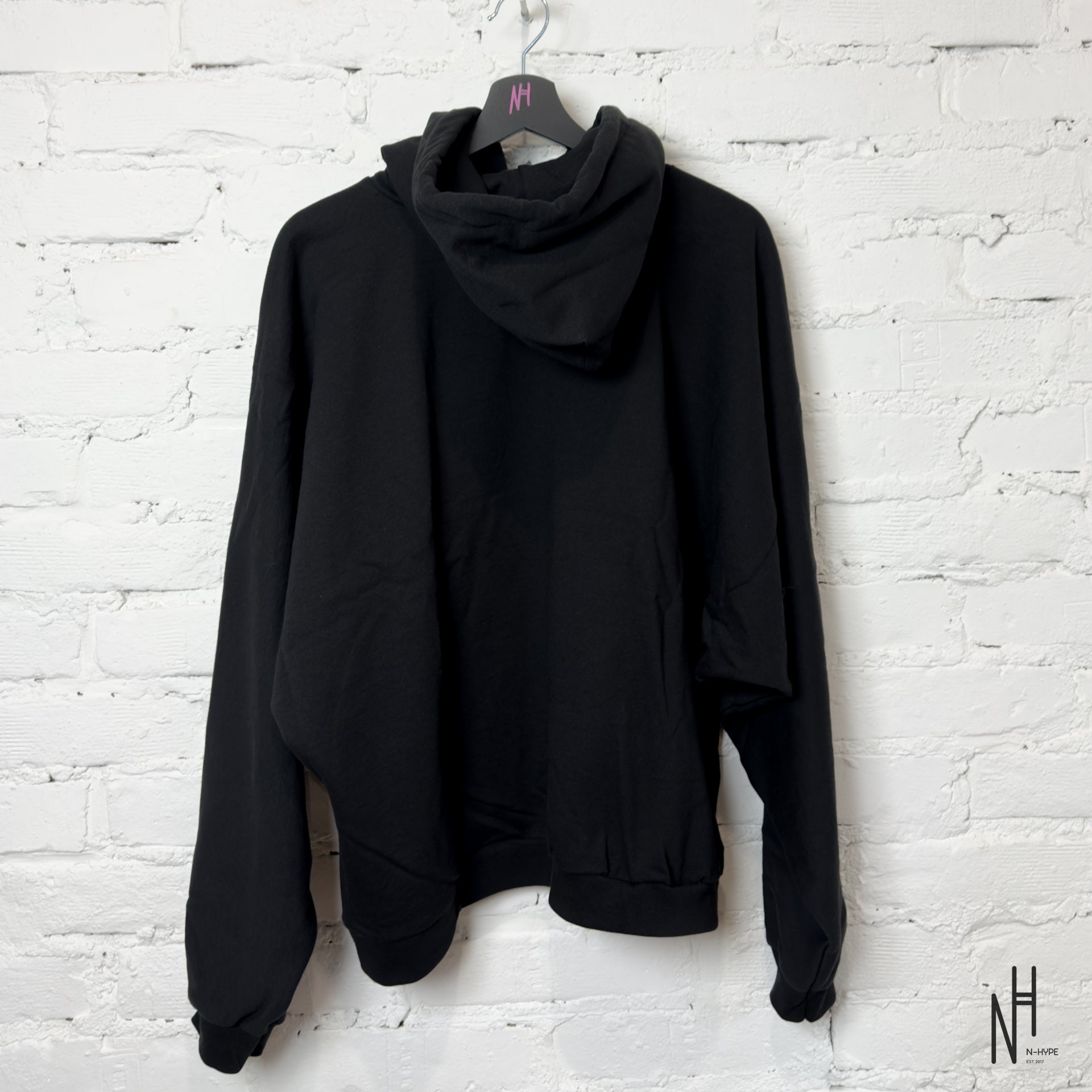 Yeezy HD-01 Hoodie Black – Minimalistyczna Bluza z Kapturem | N-Hype​