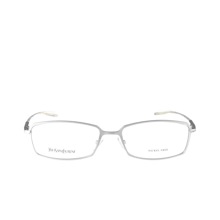 Yves Saint Laurent 00s Metallic Thin cienkie metalowe oprawki
