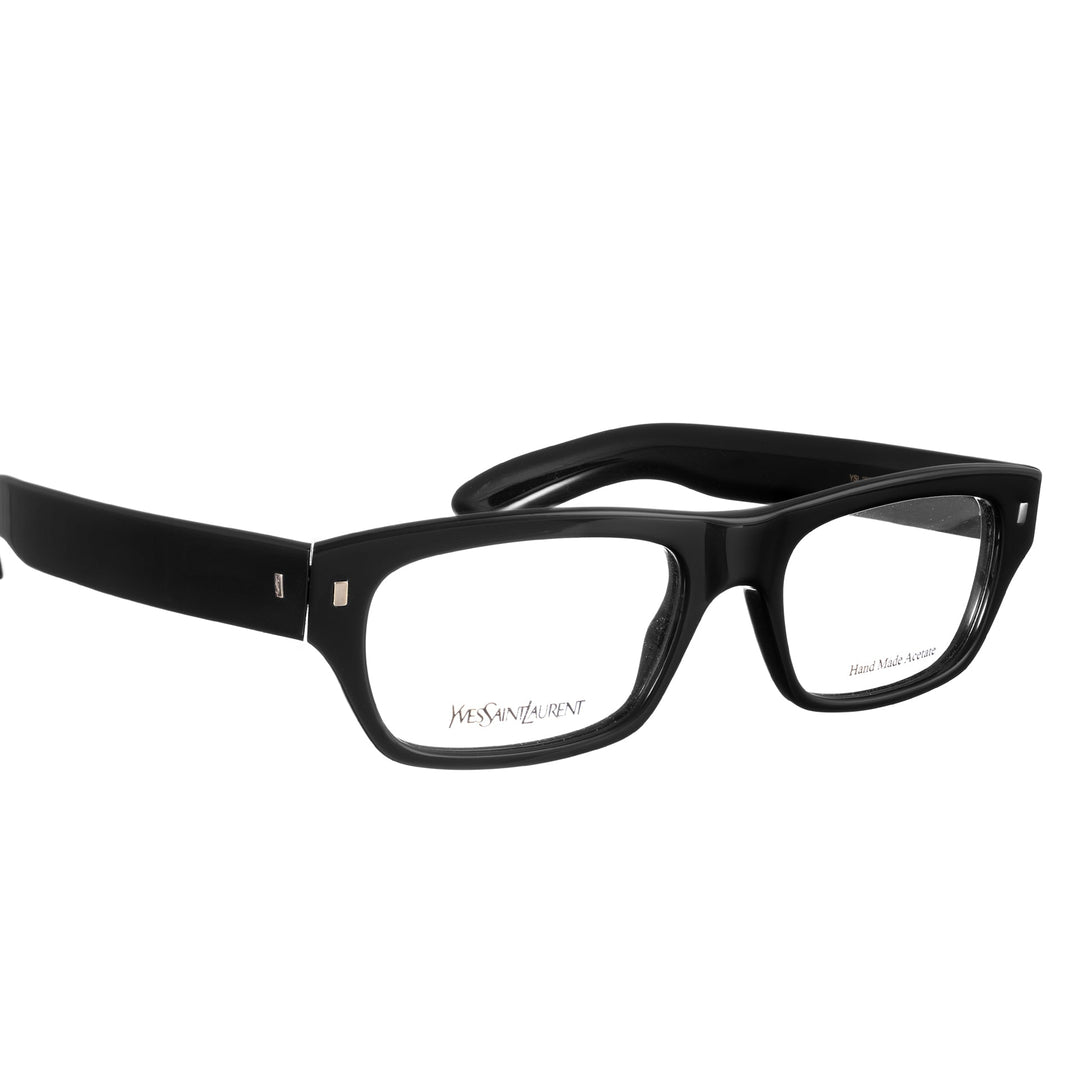 Yves Saint Laurent 00s Straight Classic profil z logo na zauszniku