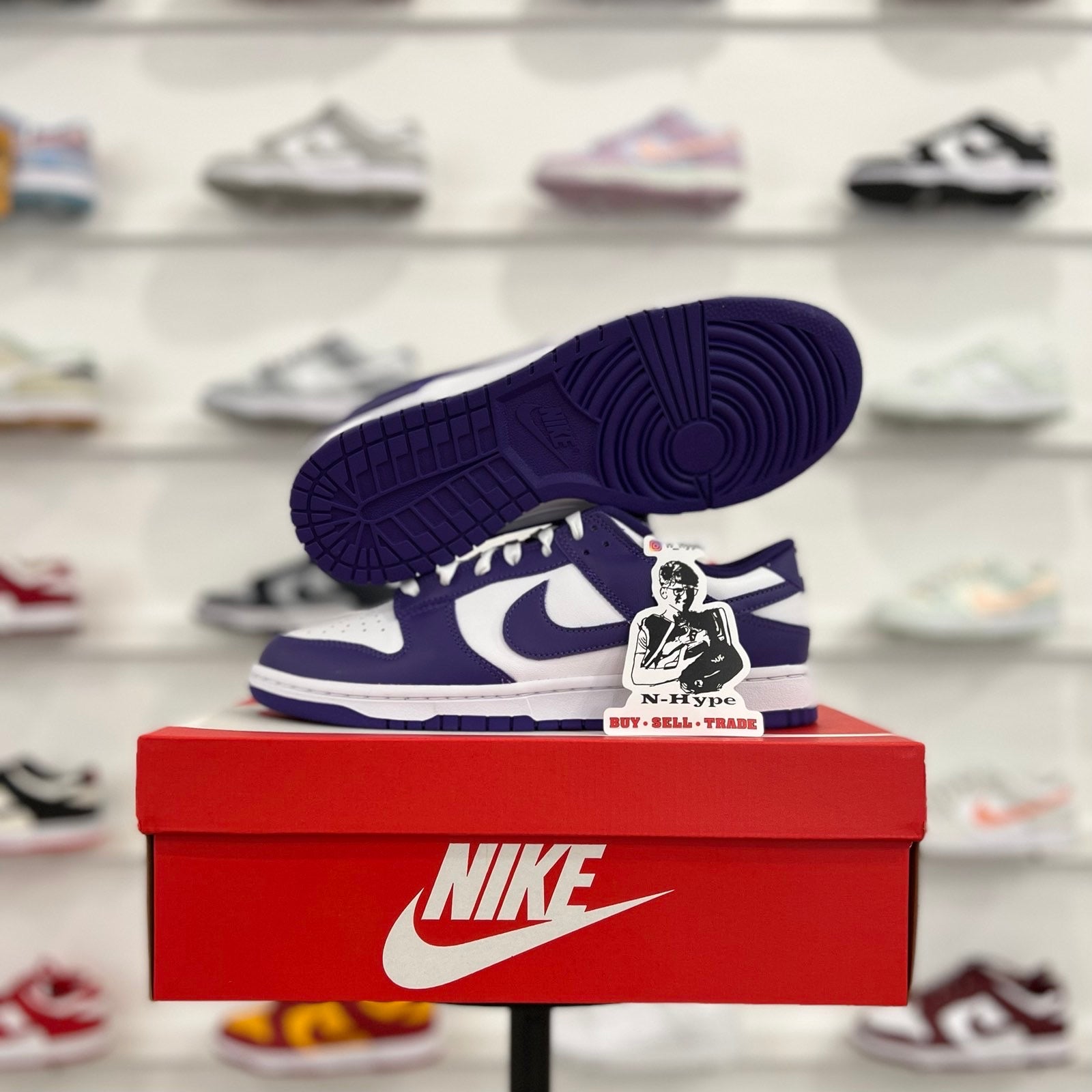 Nike Dunk Low Championship Court Purple - DD1391-104 - N-Hype