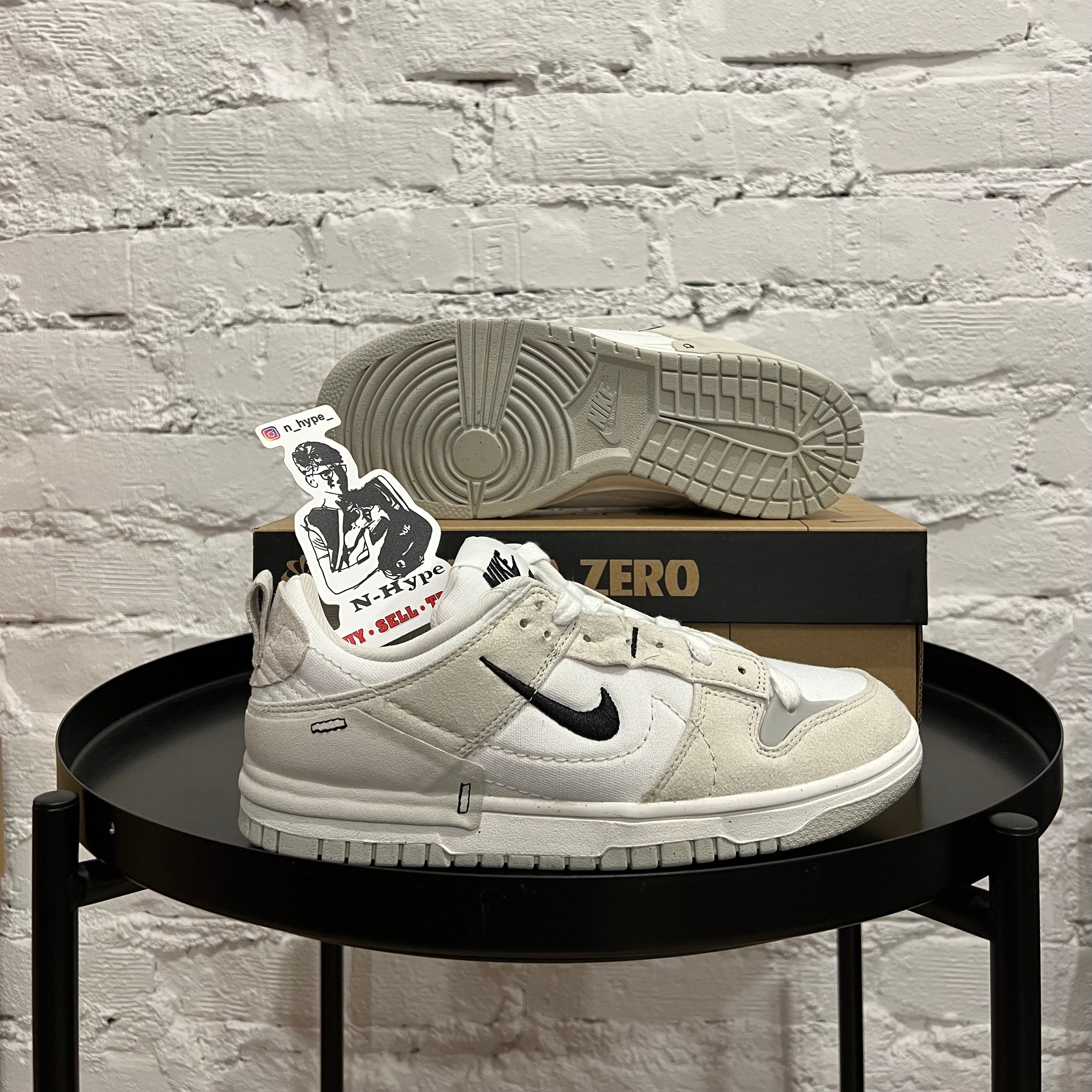 Nike Dunk Low Disrupt 2 Pale Ivory Black (W) - DH4402-101 - N-Hype