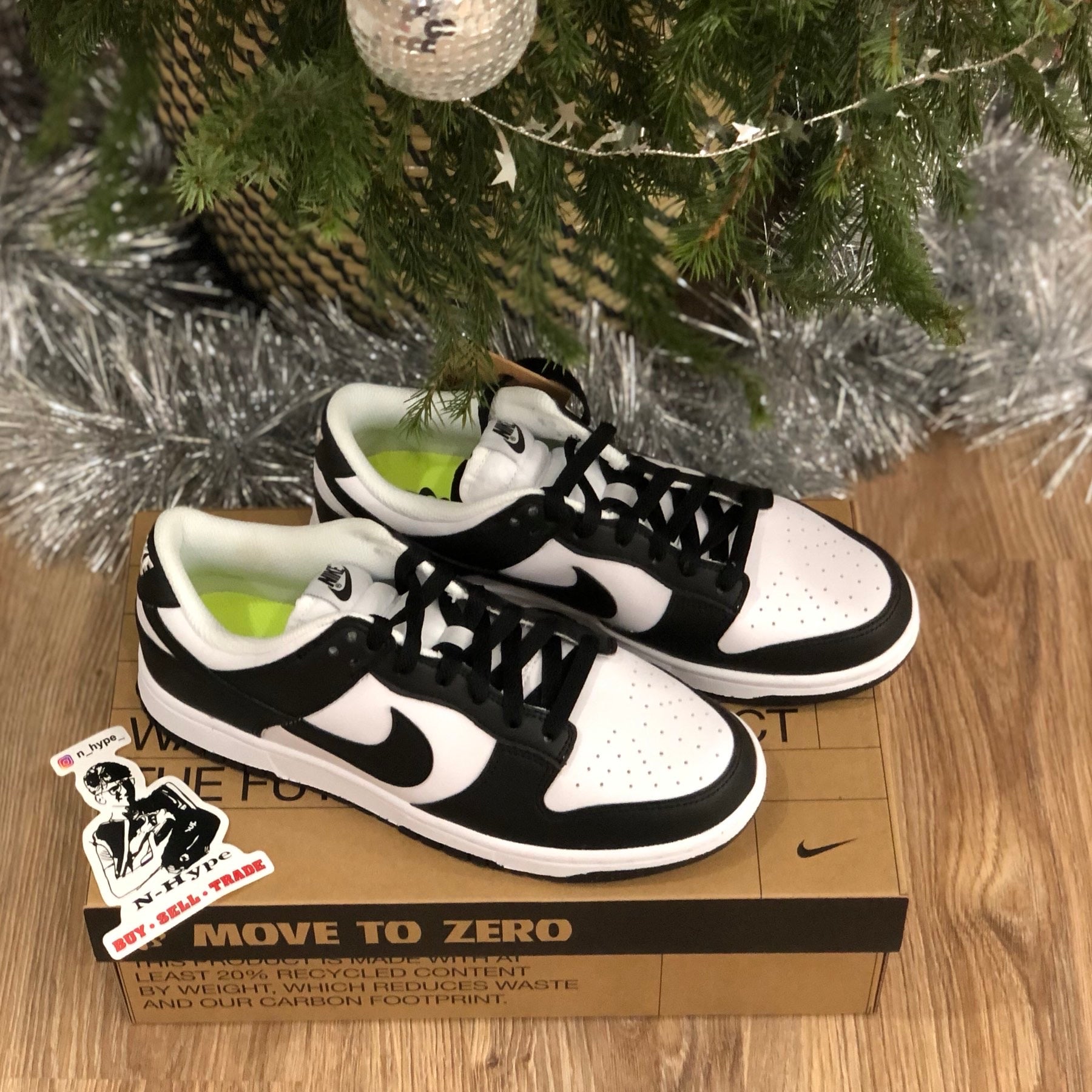 Nike Dunk Low Next Nature White Black (W) - DD1873-102 - N-Hype