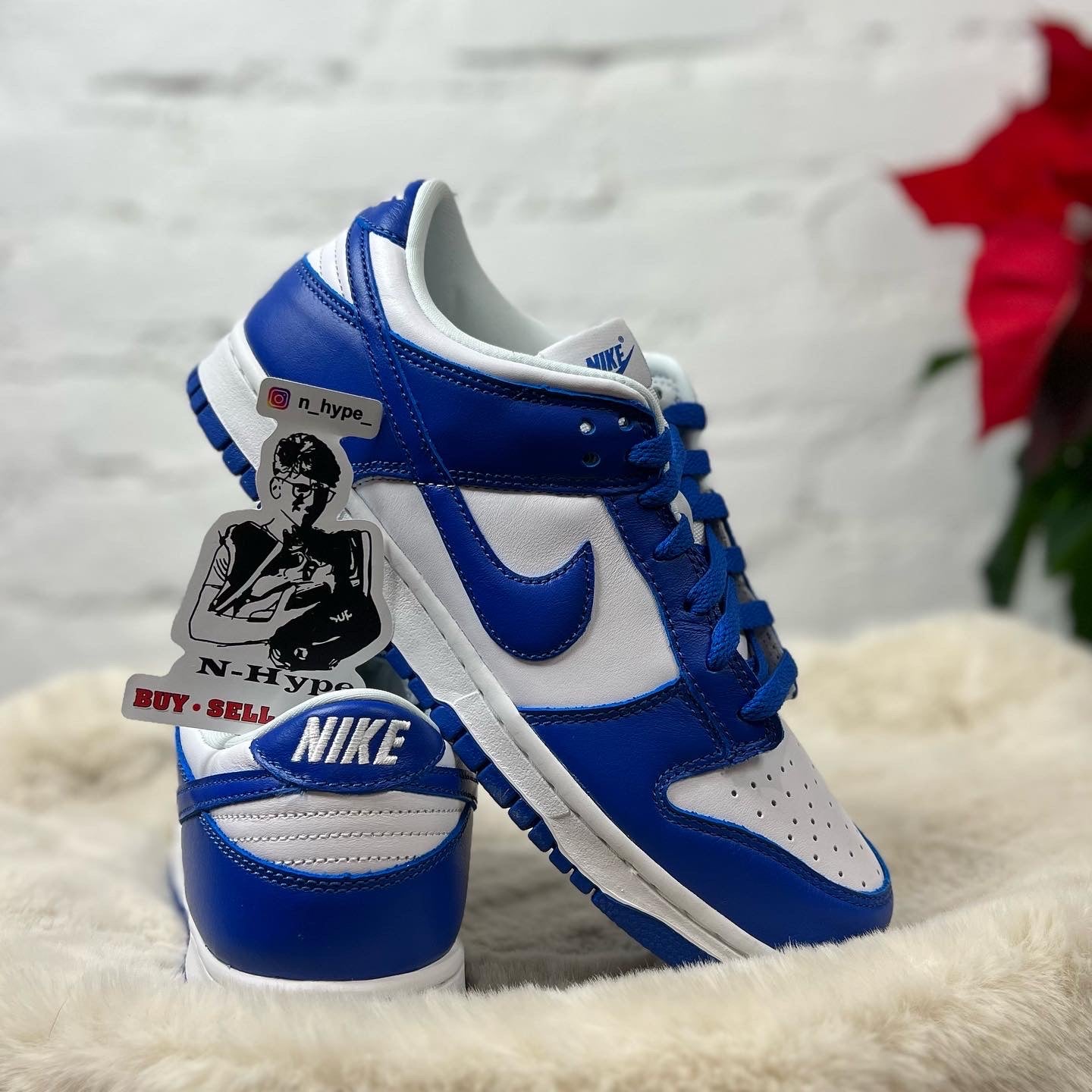 Nike sb dunk low sp kentucky best sale