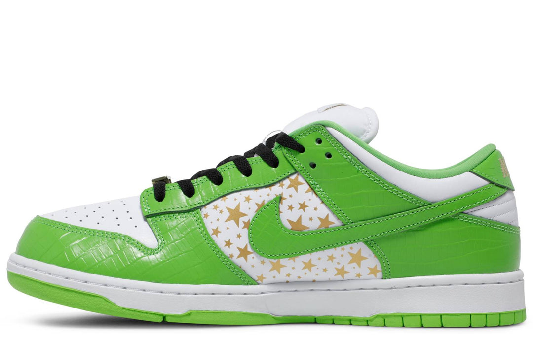 Nike SB Dunk Low Supreme Stars Mean Green (2021)